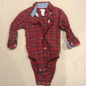 Carters button up with snaps